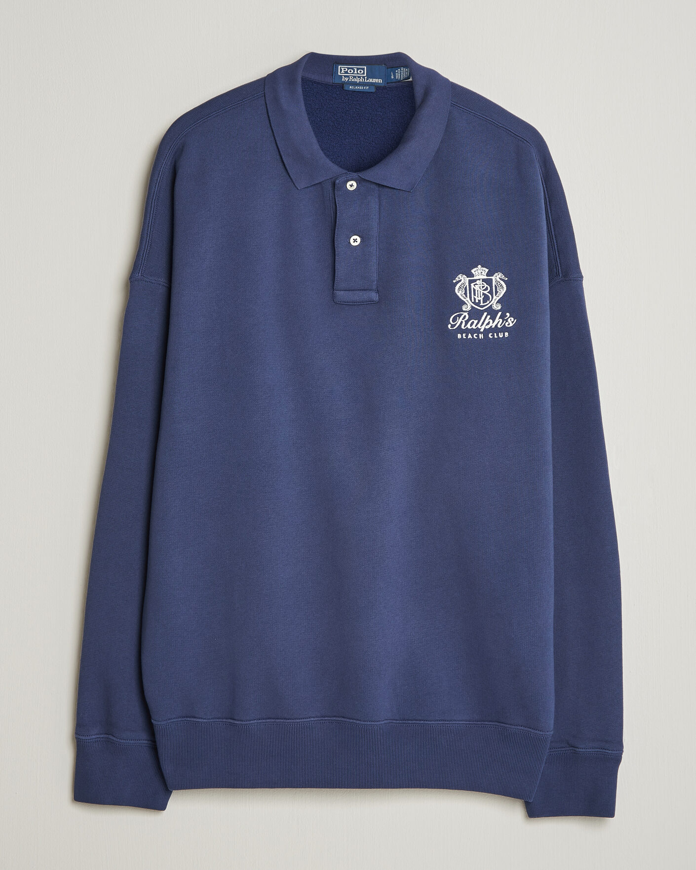 Herre | Trøjer | Polo Ralph Lauren | Ralph's Beach Club Sweater Dark Cobalt