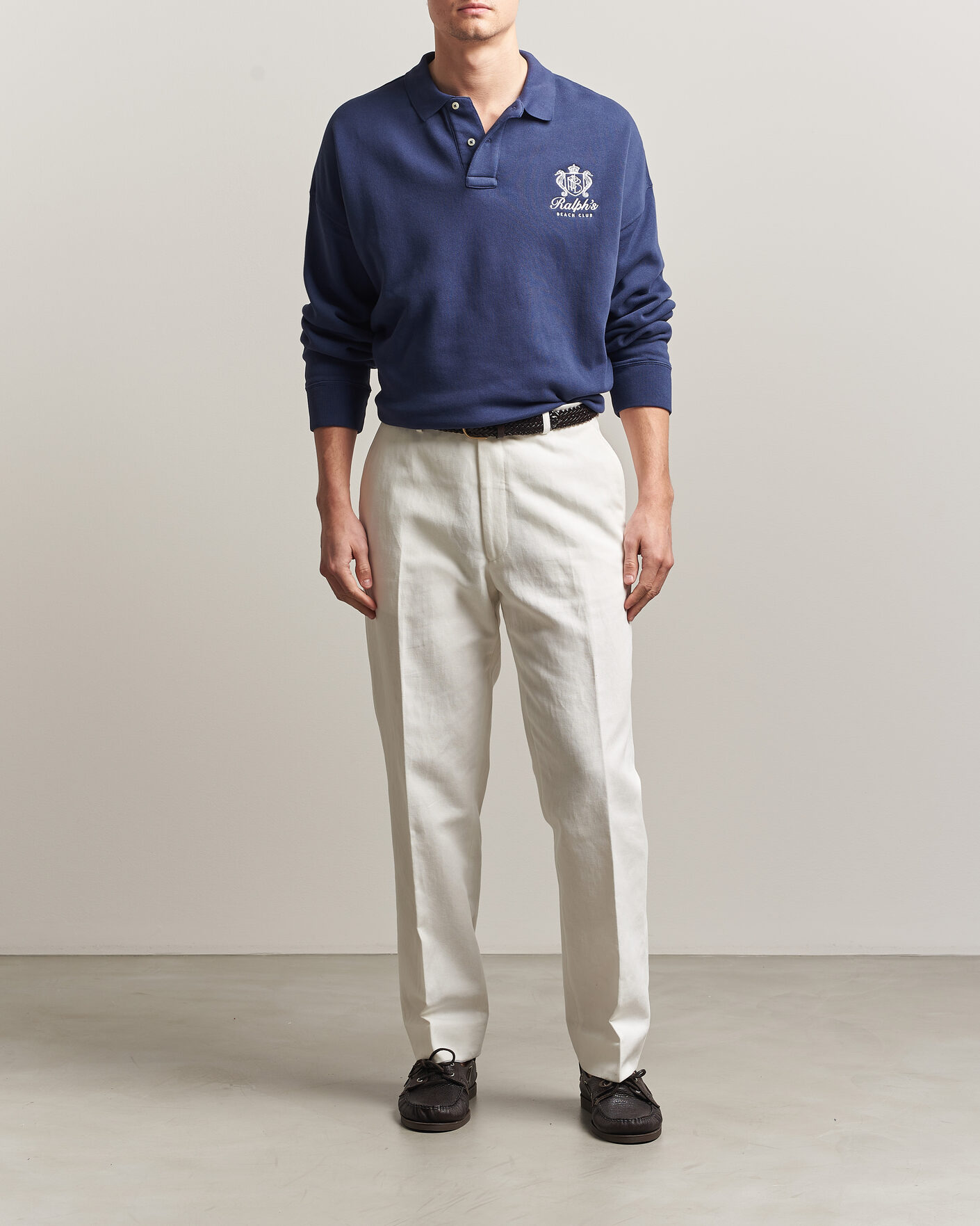 Herre | Trøjer | Polo Ralph Lauren | Ralph's Beach Club Sweater Dark Cobalt