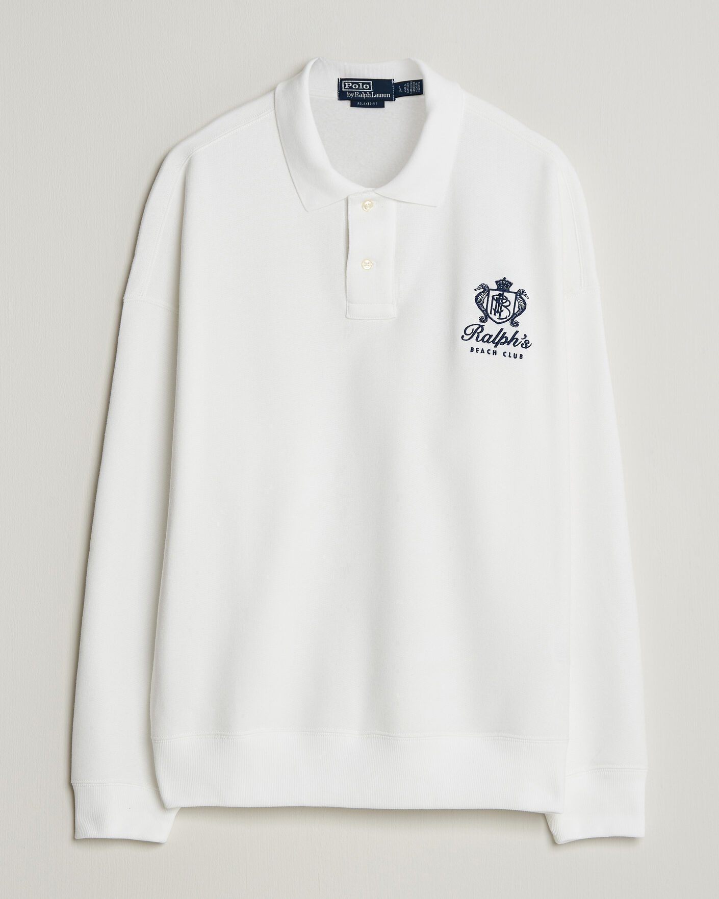Herre | Trøjer | Polo Ralph Lauren | Ralph's Beach Club Sweater White