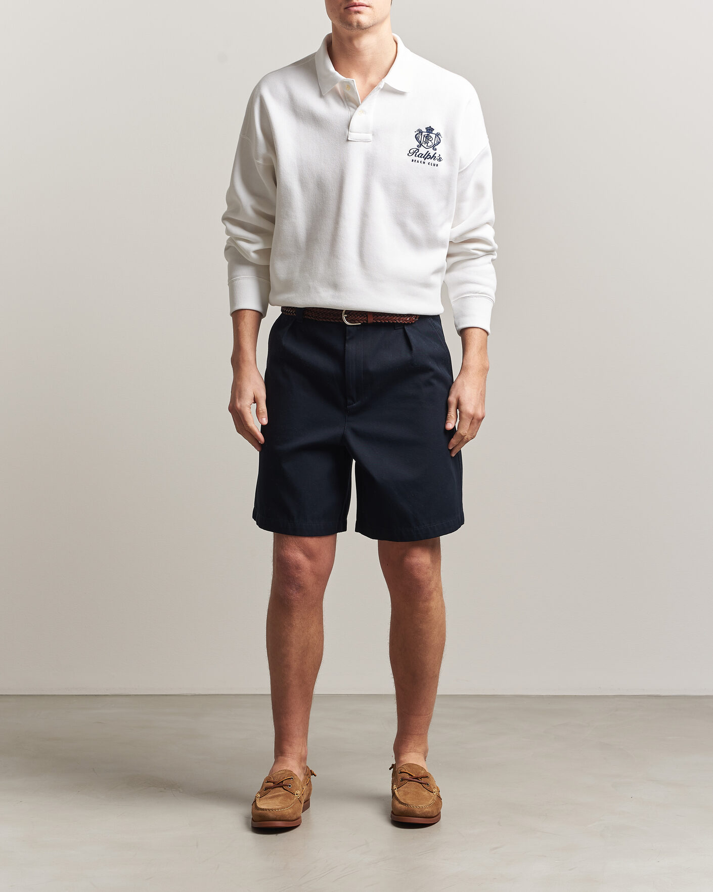 Herre | Trøjer | Polo Ralph Lauren | Ralph's Beach Club Sweater White