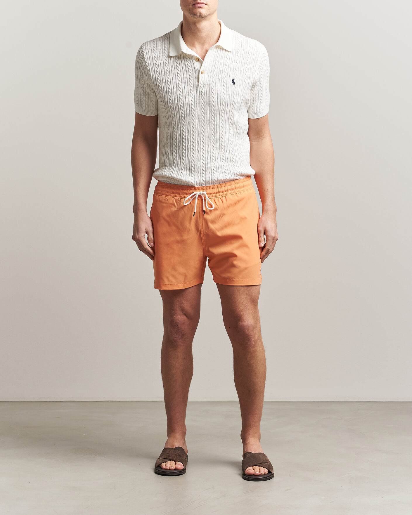 Herre | Badebukser | Polo Ralph Lauren | Traveler Slim Trunk Orange