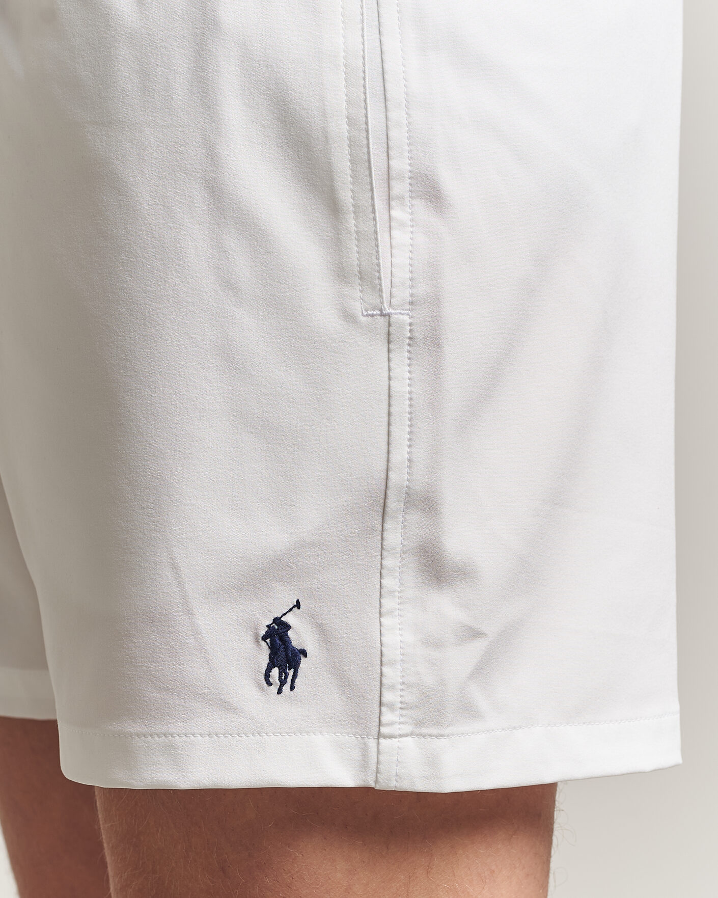 Herre | Badebukser | Polo Ralph Lauren | Traveler Slim Trunk White