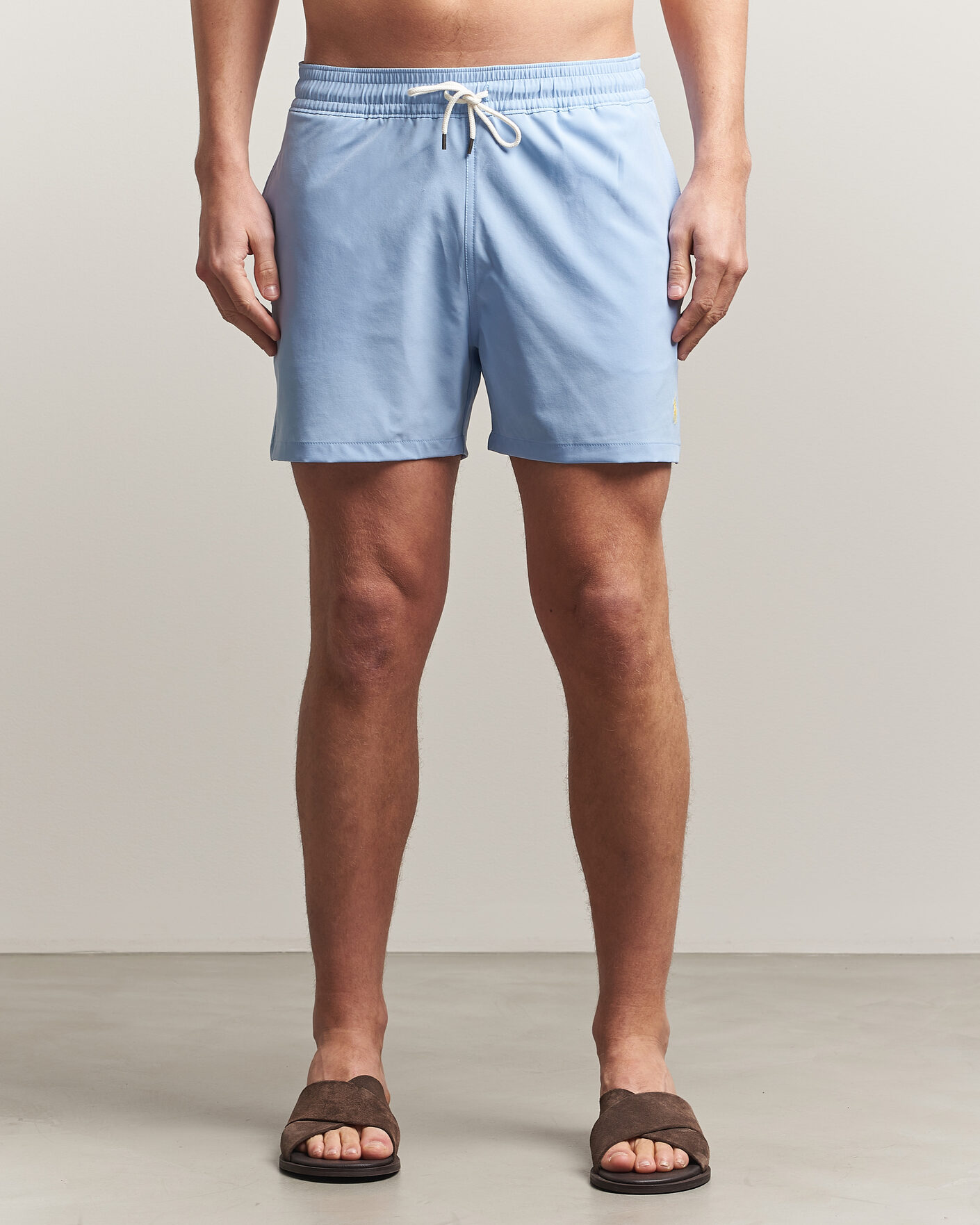 Herre | Badebukser | Polo Ralph Lauren | Traveler Slim Trunk Light Blue