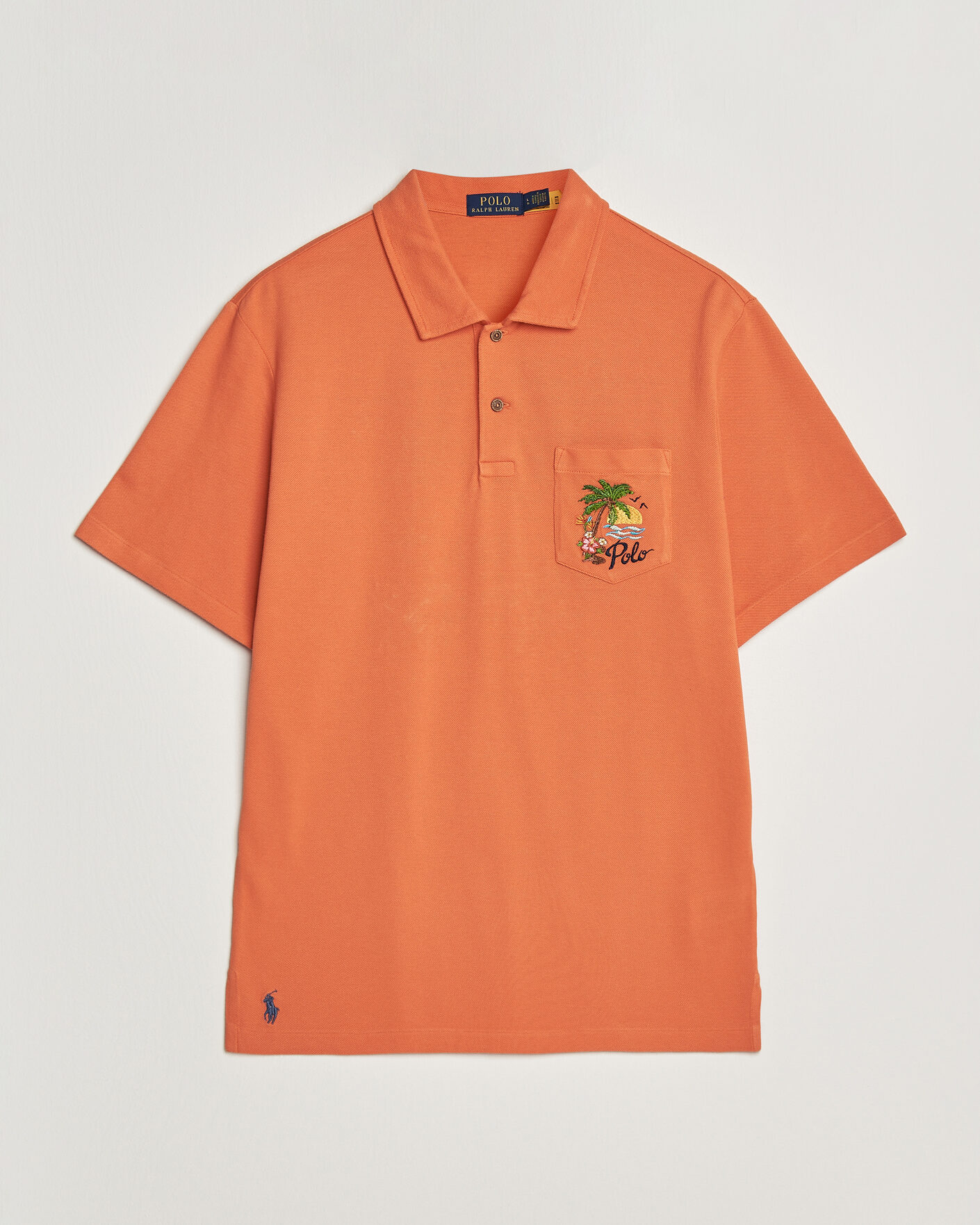 Herre | Polotrøjer | Polo Ralph Lauren | Classic Fit Pocket Polo Solar Sky