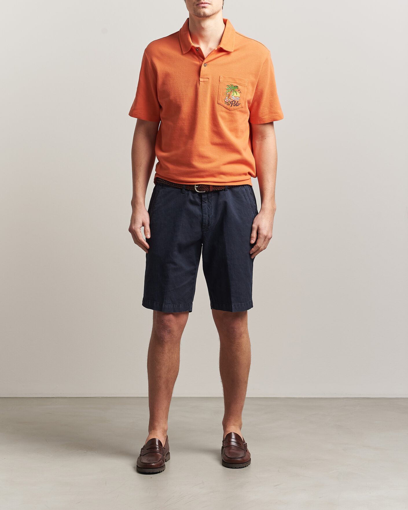 Herre | Polotrøjer | Polo Ralph Lauren | Classic Fit Pocket Polo Solar Sky