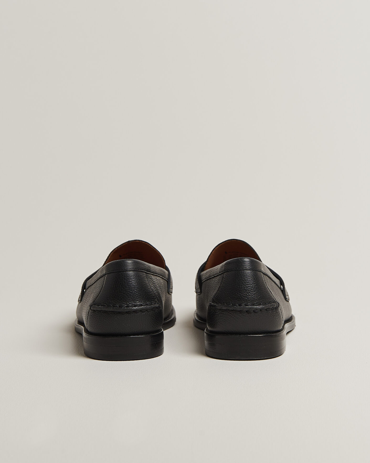Herre | Loafers | Polo Ralph Lauren | Alston Penny Loafer Black Pebble Calf