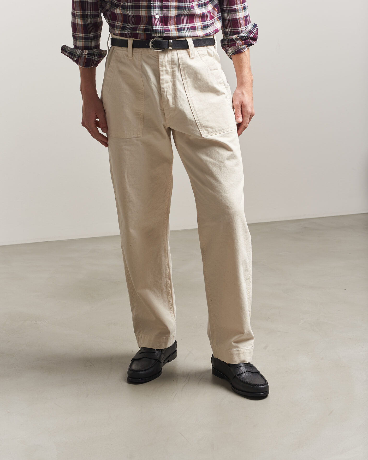 Herre | Loafers | Polo Ralph Lauren | Alston Penny Loafer Black Pebble Calf