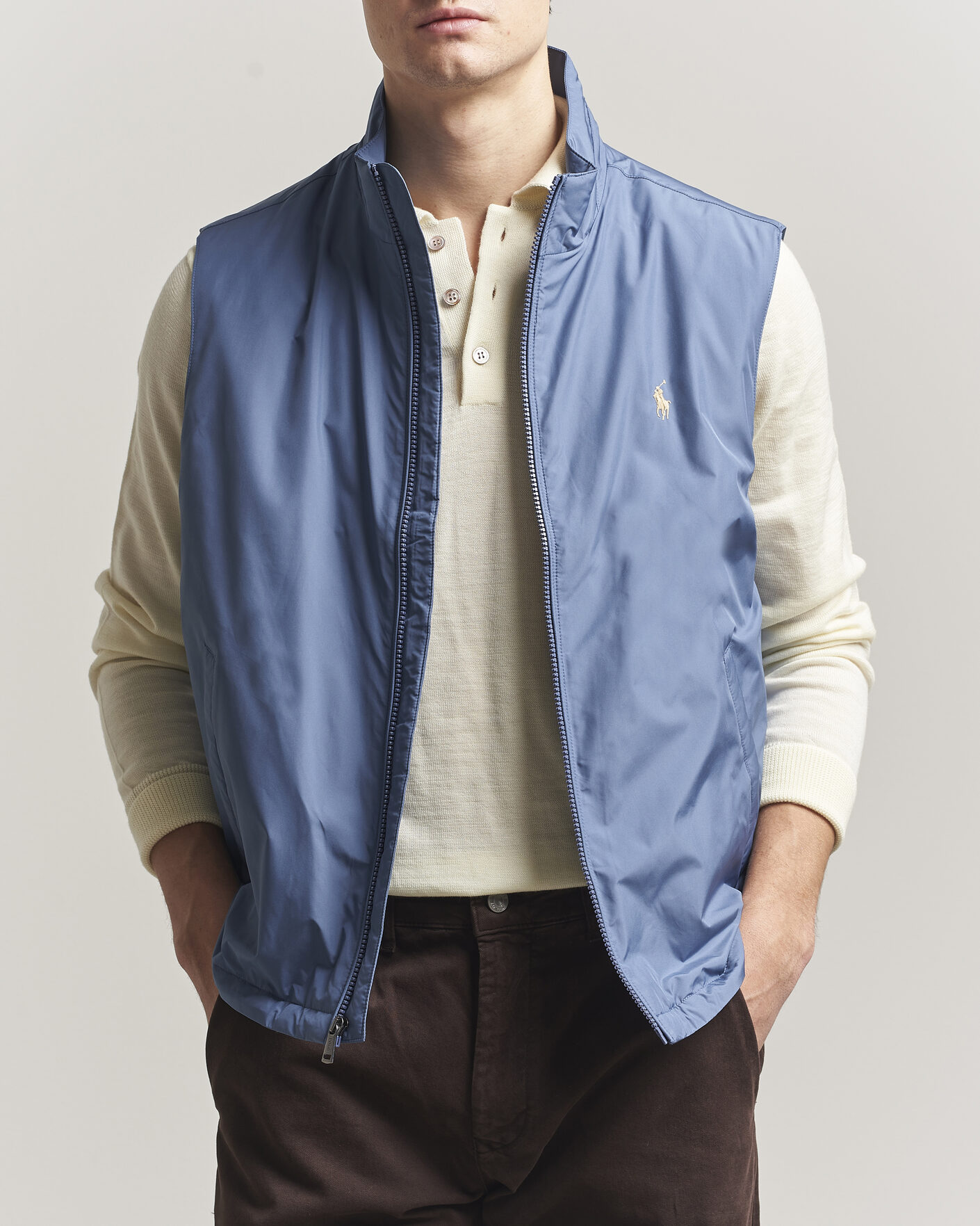 Herre | Veste | Polo Ralph Lauren | Insulated Packable Vest Capri Blue