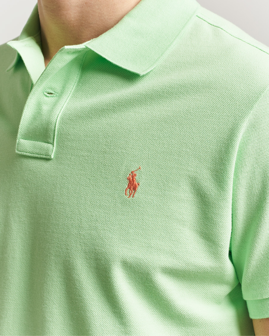 Herre | Polotrøjer | Polo Ralph Lauren | Custom Slim Fit Polo Cruise Lime