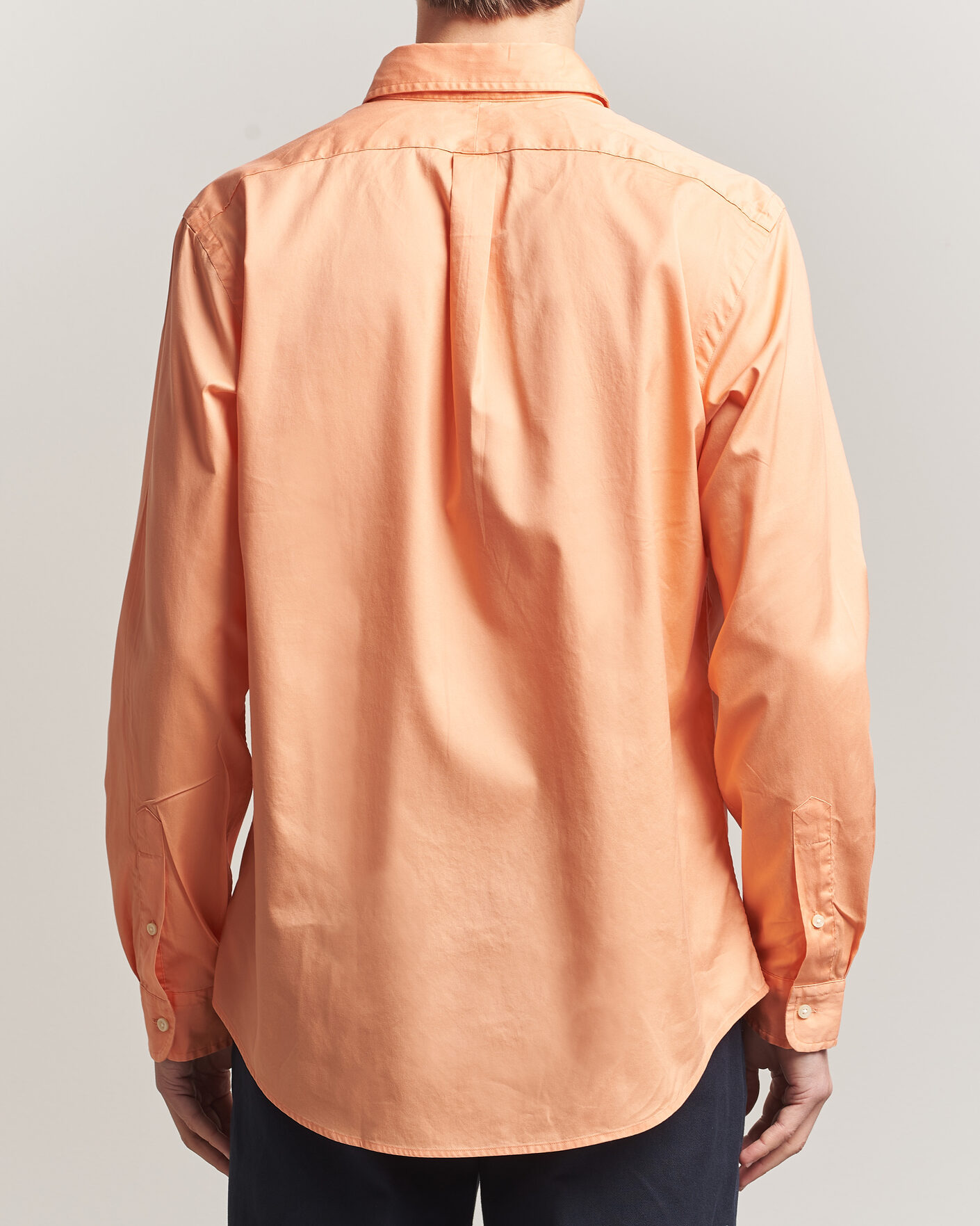 Herre | Skjorter | Polo Ralph Lauren | Custom Fit Garment Twill Shirt Poppy