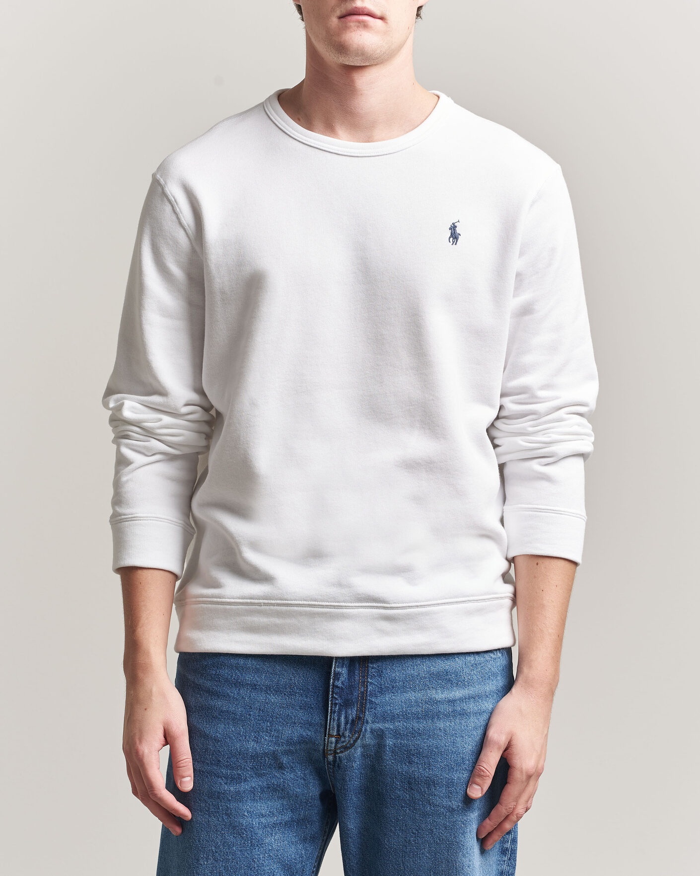 Herre | Trøjer | Polo Ralph Lauren | Island Terry Sweatshirt White