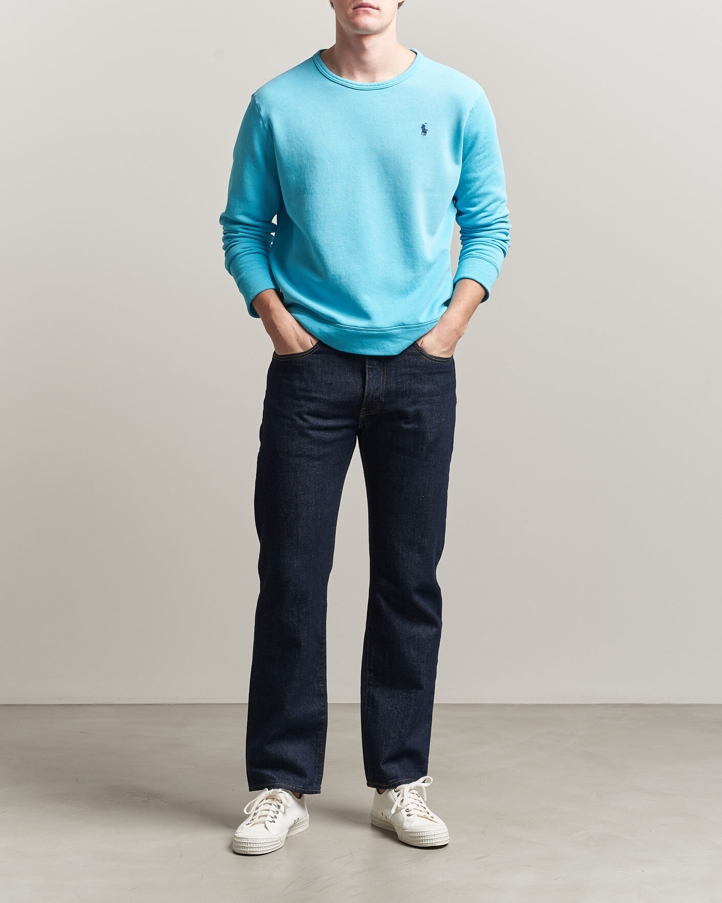 Herre | Trøjer | Polo Ralph Lauren | Island Terry Sweatshirt Perfect Turqoise