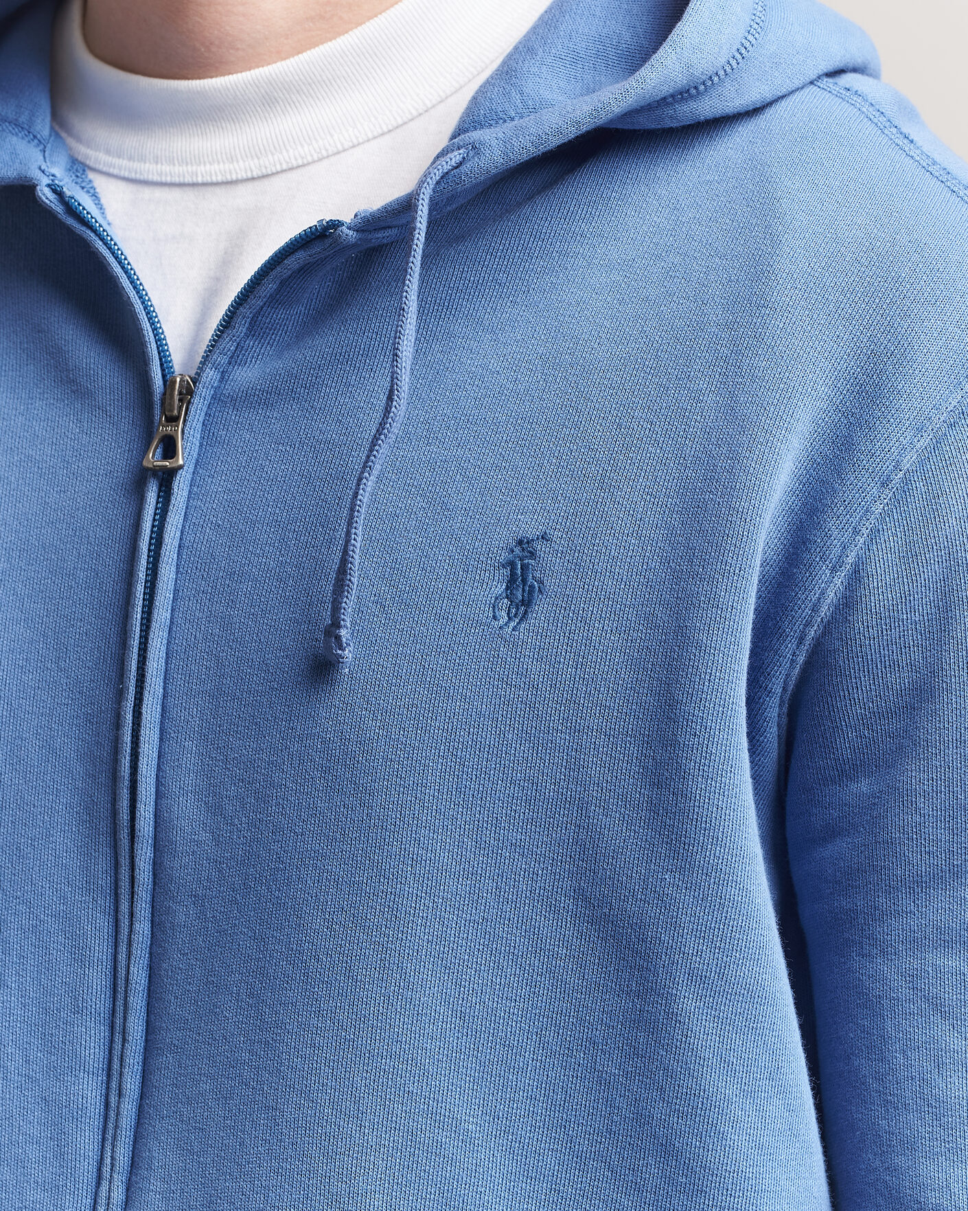 Herre | Trøjer | Polo Ralph Lauren | Island Terry Full Zip Hoodie Modern Royal