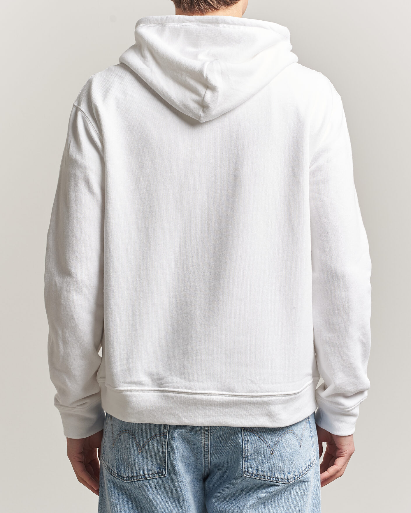 Herre | Trøjer | Polo Ralph Lauren | Island Terry Full Zip Hoodie White