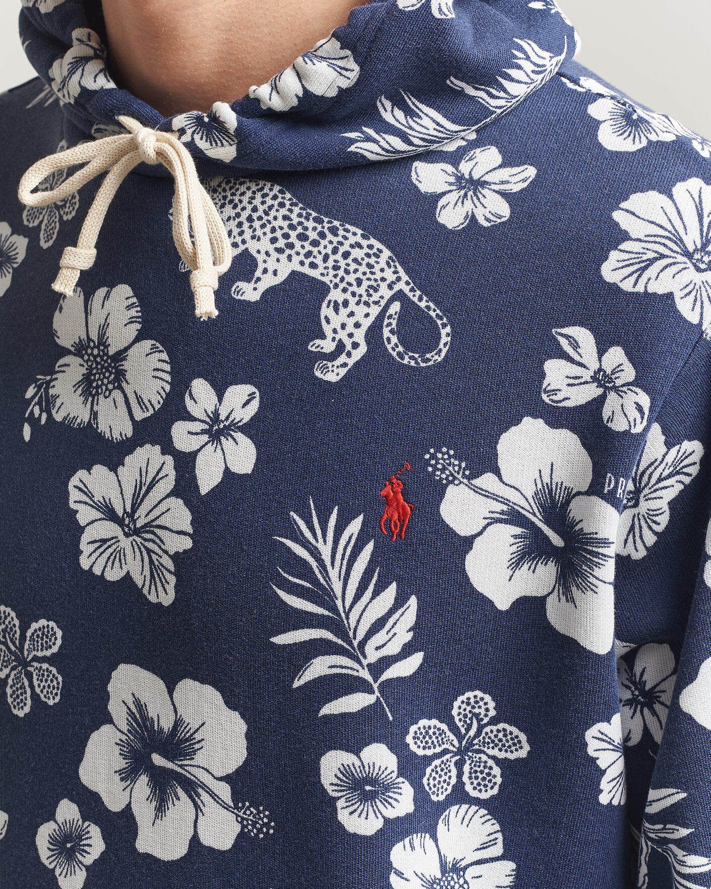 Herre | Trøjer | Polo Ralph Lauren | Island Terry Hoodie Jaguar Tropical