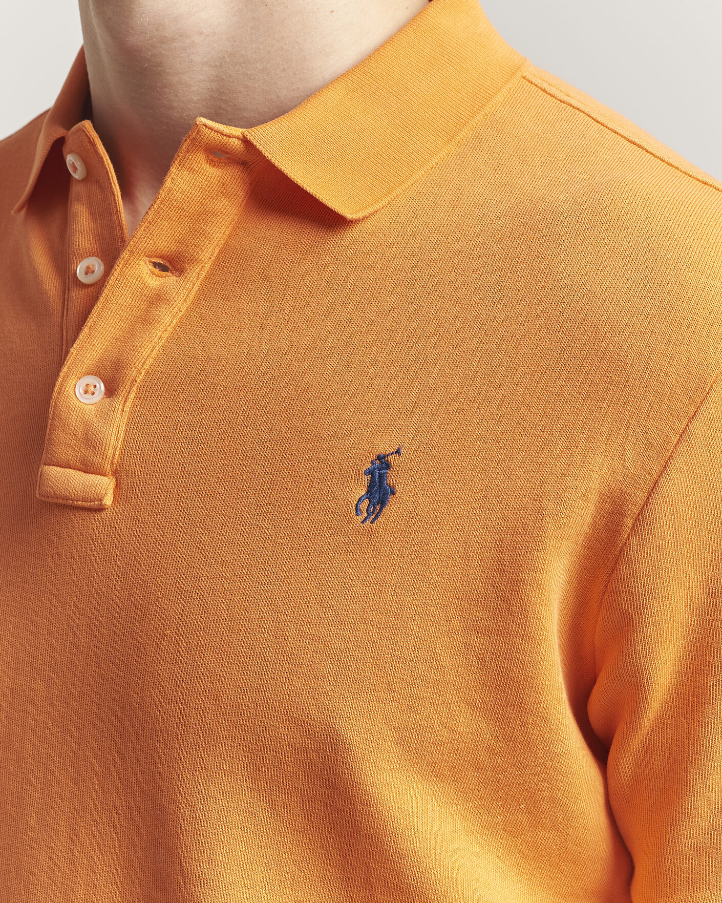 Herre | Polotrøjer | Polo Ralph Lauren | Island Terry Polo Resort Orange