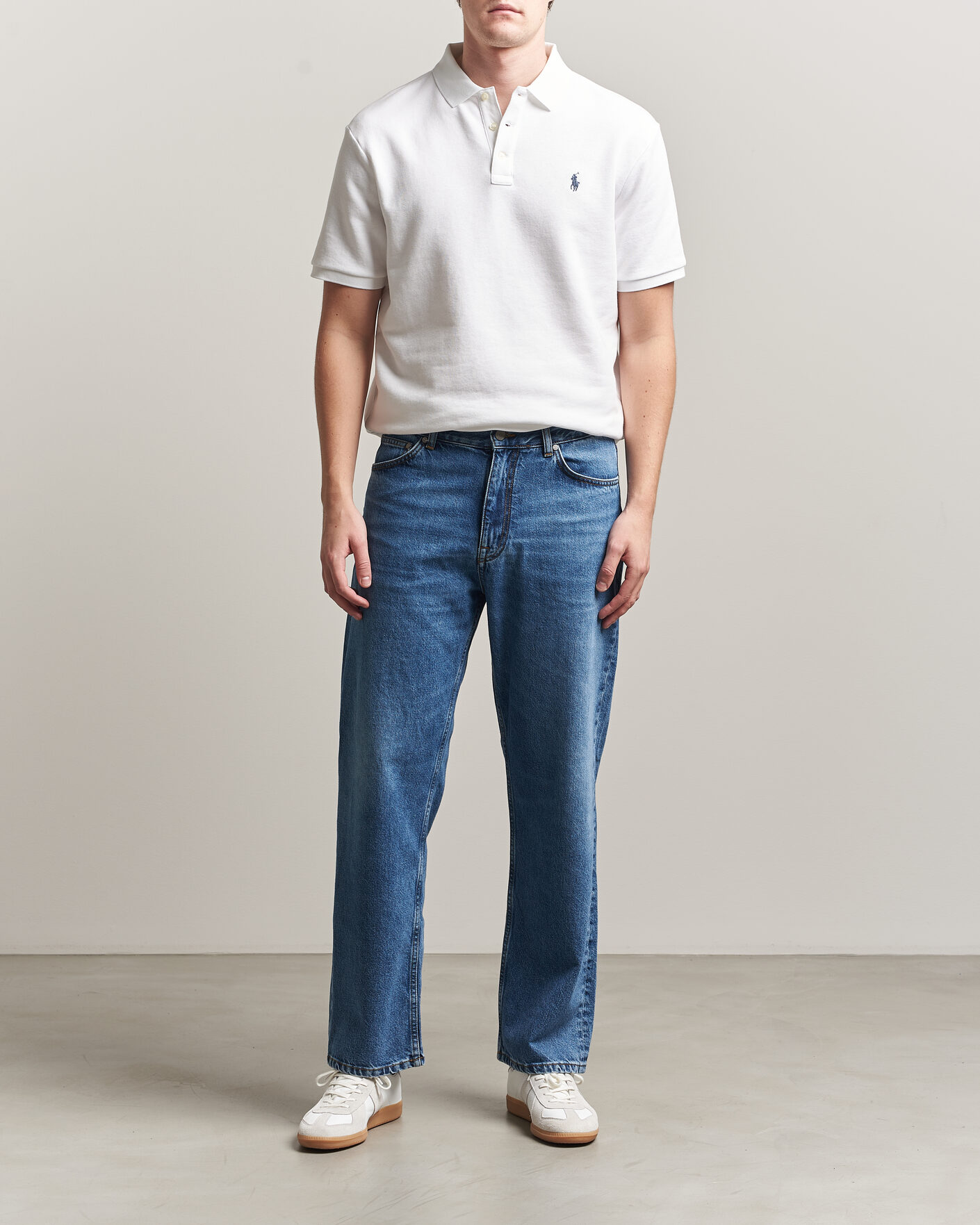 Herre | Polotrøjer | Polo Ralph Lauren | Island Terry Polo White