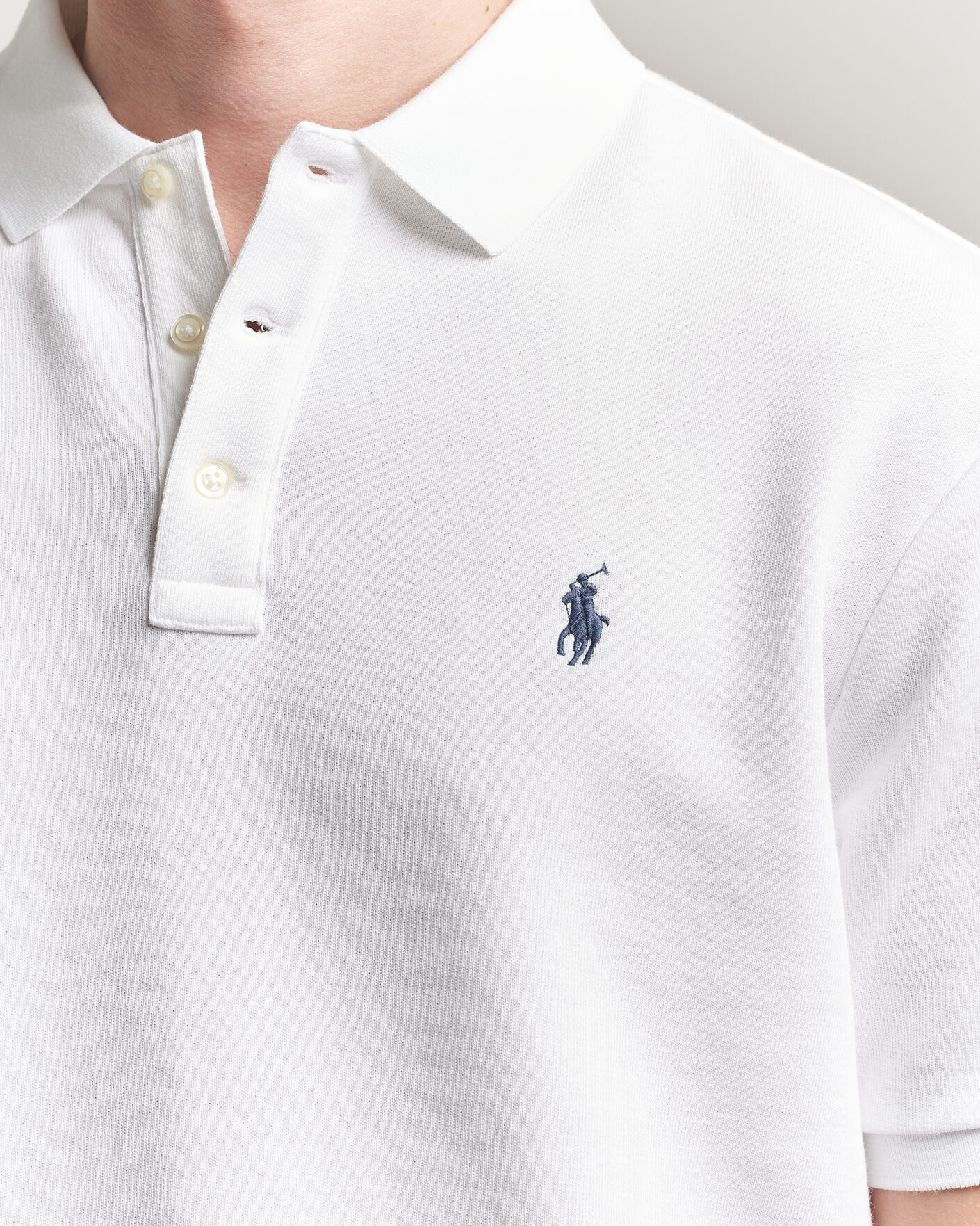 Herre | Polotrøjer | Polo Ralph Lauren | Island Terry Polo White