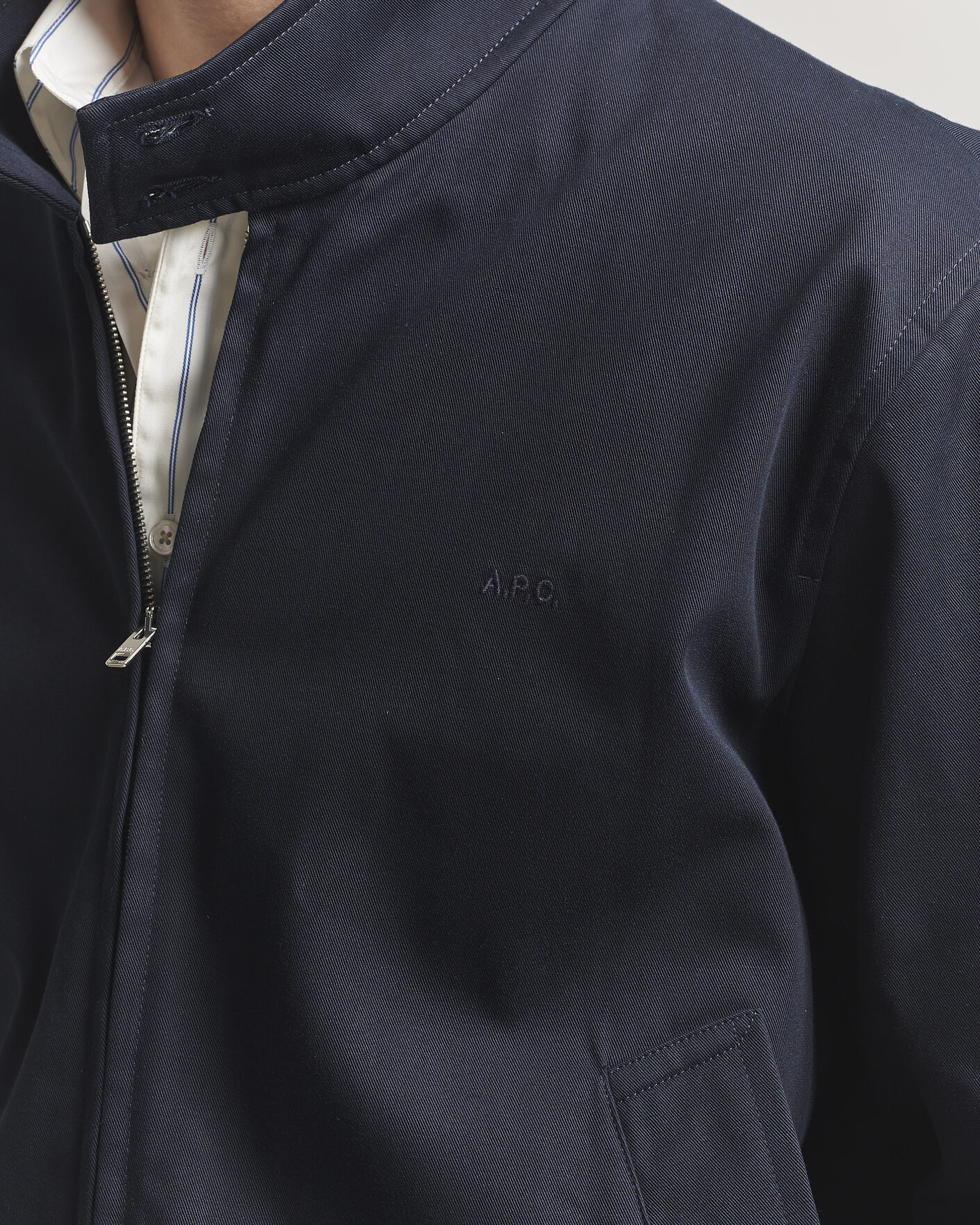 Herre | Jakker | A.P.C. | Zipped Jacket Dark Navy