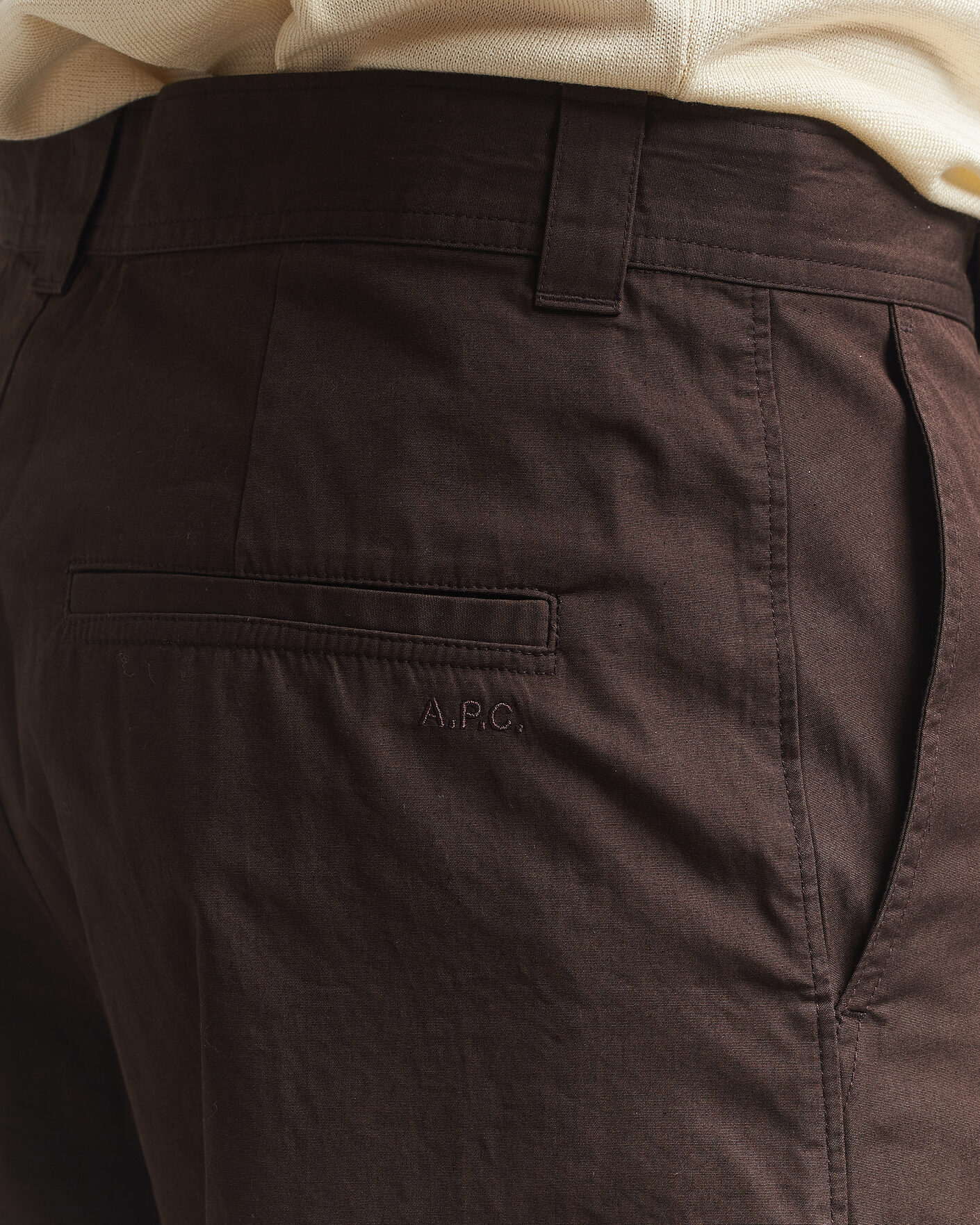Herre | Bukser | A.P.C. | Dan Cotton Chinos Dark Brown