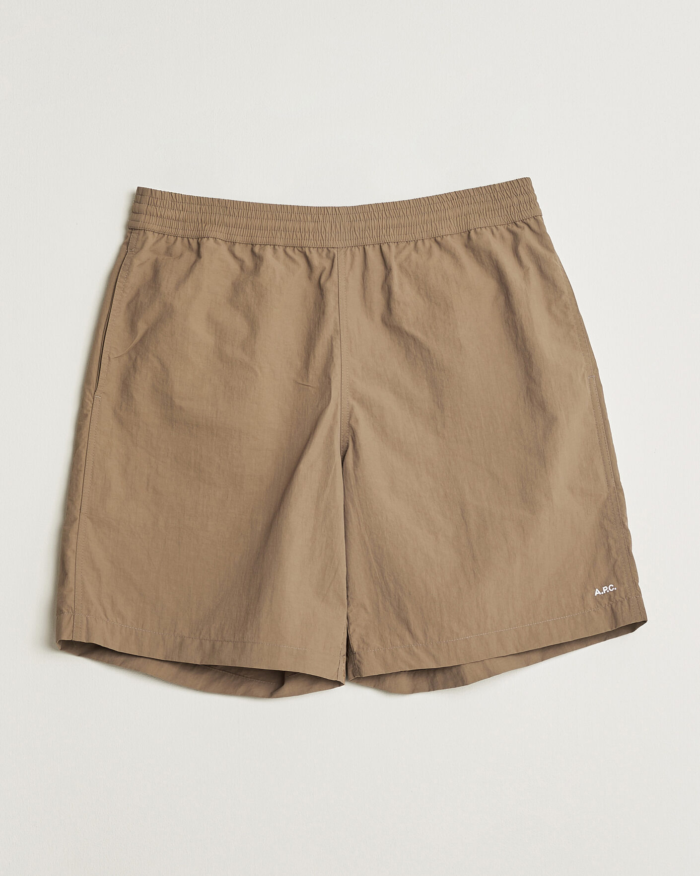 Herre | Shorts | A.P.C. | Rio Drawstring Shorts Dark Beige