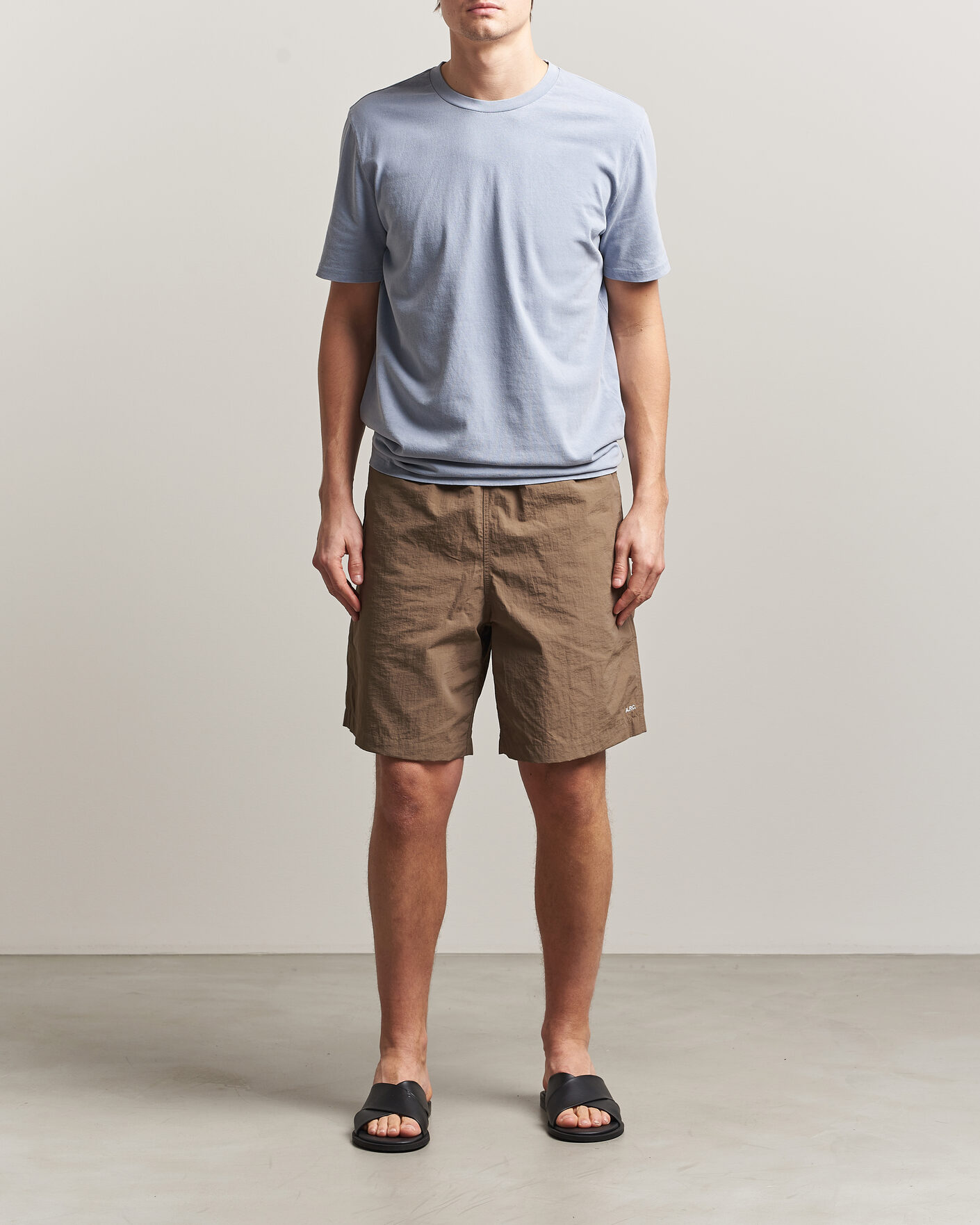 Herre | Shorts | A.P.C. | Rio Drawstring Shorts Dark Beige