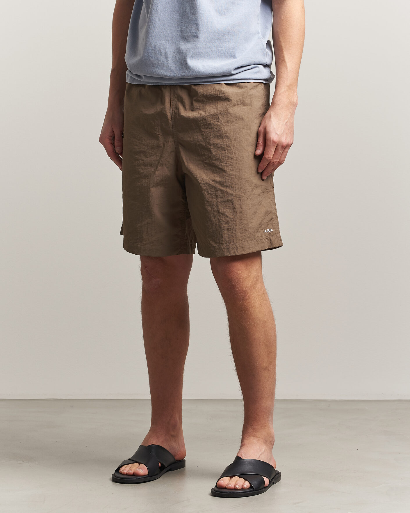 Herre | Shorts | A.P.C. | Rio Drawstring Shorts Dark Beige