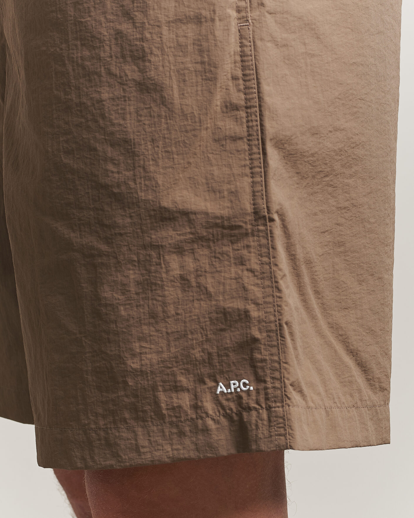Herre | Shorts | A.P.C. | Rio Drawstring Shorts Dark Beige