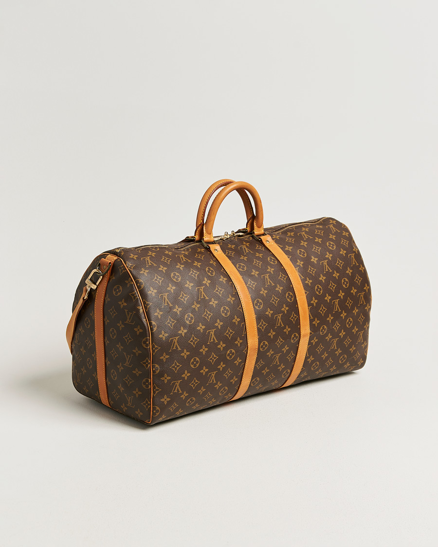 Herre | Pre-Owned & Vintage Bags | Louis Vuitton Pre-Owned | Keepall Bandouliére 55 Monogram