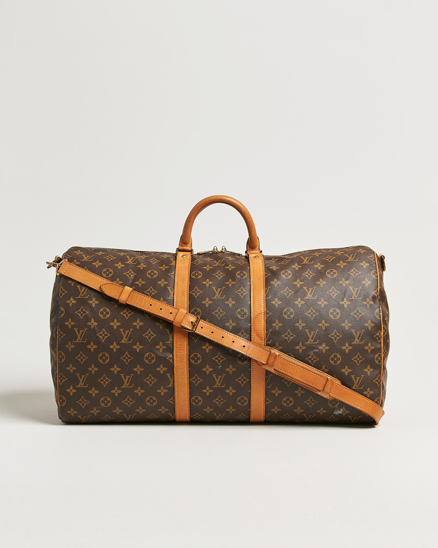 Herre | Pre-Owned & Vintage Bags | Louis Vuitton Pre-Owned | Keepall Bandouliére 55 Monogram