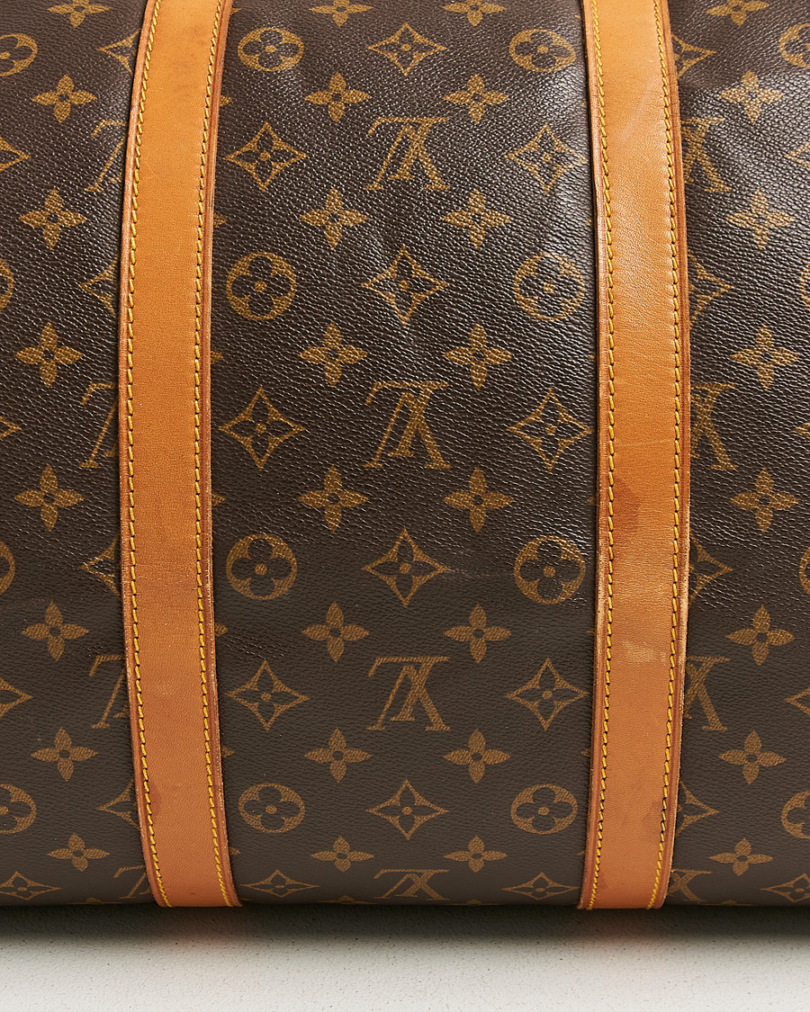 Herre | Pre-Owned & Vintage Bags | Louis Vuitton Pre-Owned | Keepall Bandouliére 55 Monogram