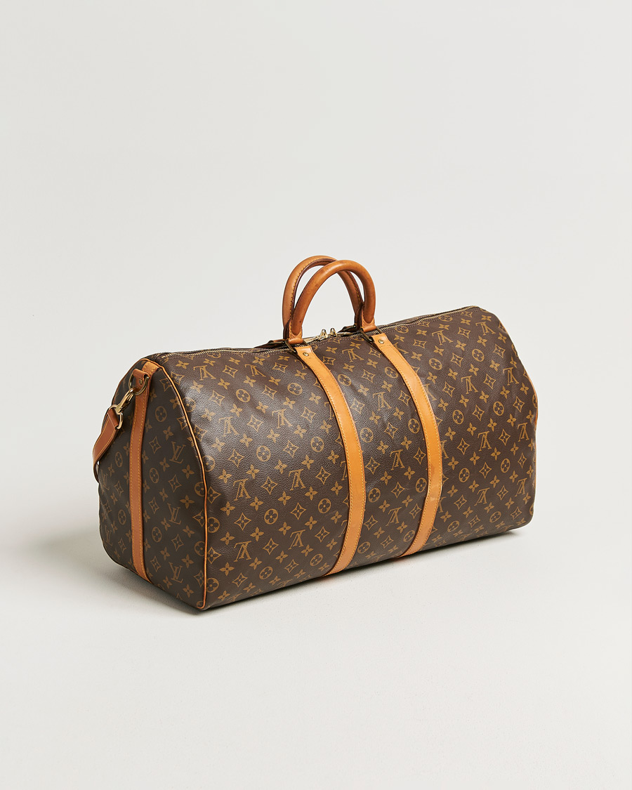 Herre | Pre-Owned & Vintage Bags | Louis Vuitton Pre-Owned | Keepall Bandouliére 55 Monogram