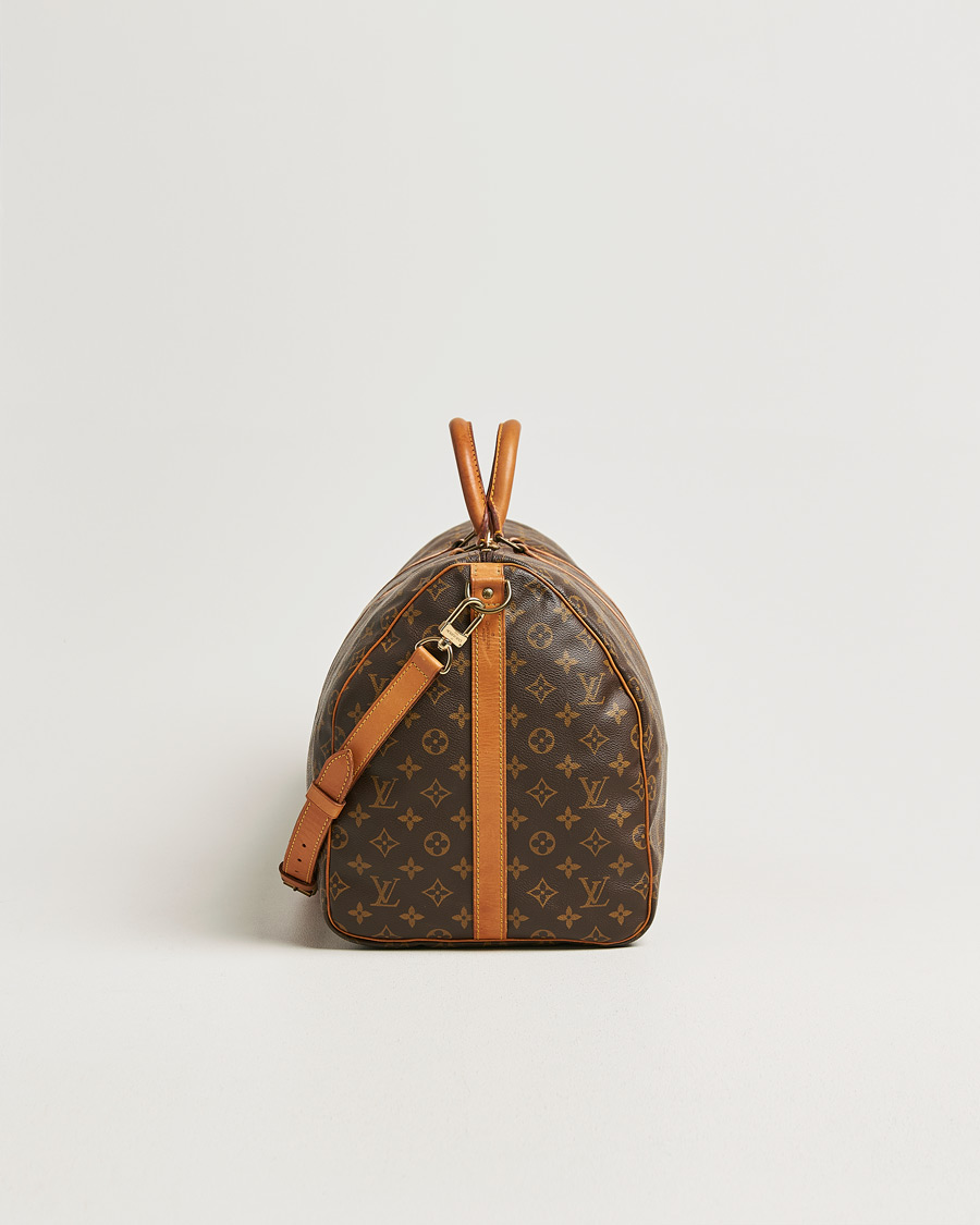 Herre | Pre-Owned & Vintage Bags | Louis Vuitton Pre-Owned | Keepall Bandouliére 55 Monogram