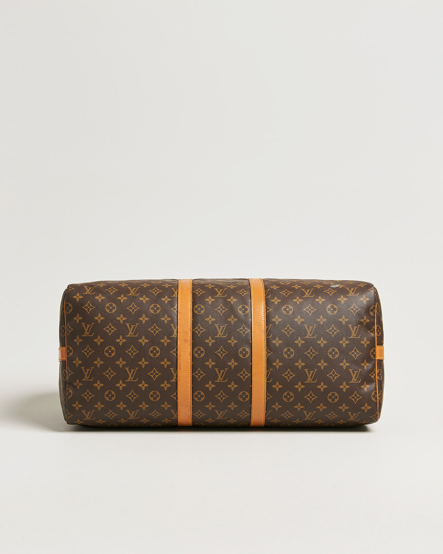 Herre | Pre-Owned & Vintage Bags | Louis Vuitton Pre-Owned | Keepall Bandouliére 55 Monogram