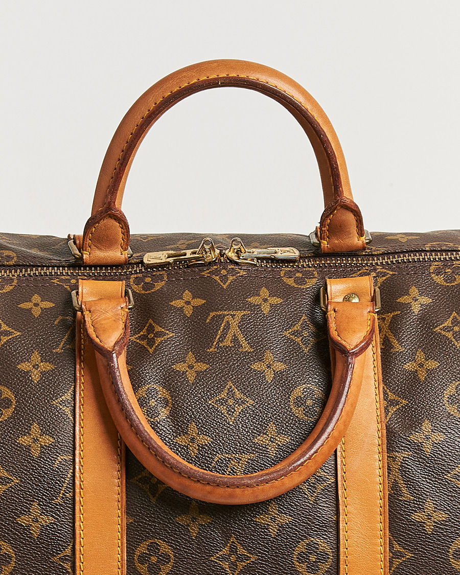 Herre | Pre-Owned & Vintage Bags | Louis Vuitton Pre-Owned | Keepall Bandouliére 55 Monogram