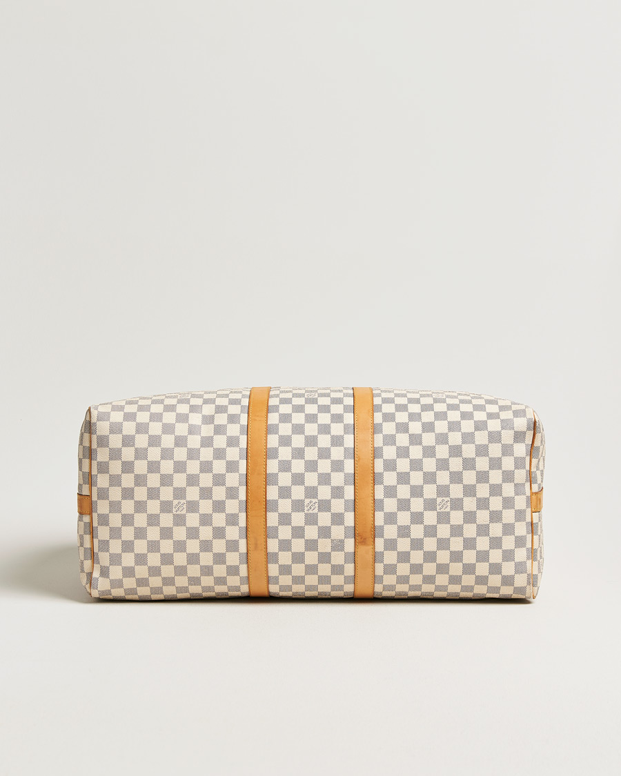 Herre | Pre-Owned & Vintage Bags | Louis Vuitton Pre-Owned | Keepall Bandouliére Damier Azur