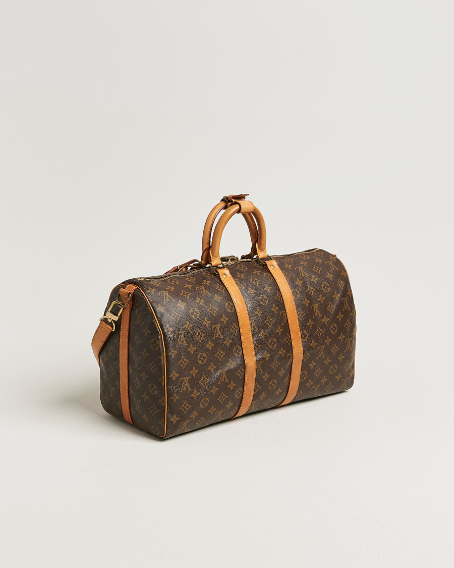 Herre | Pre-Owned & Vintage Bags | Louis Vuitton Pre-Owned | Keepall Monogram