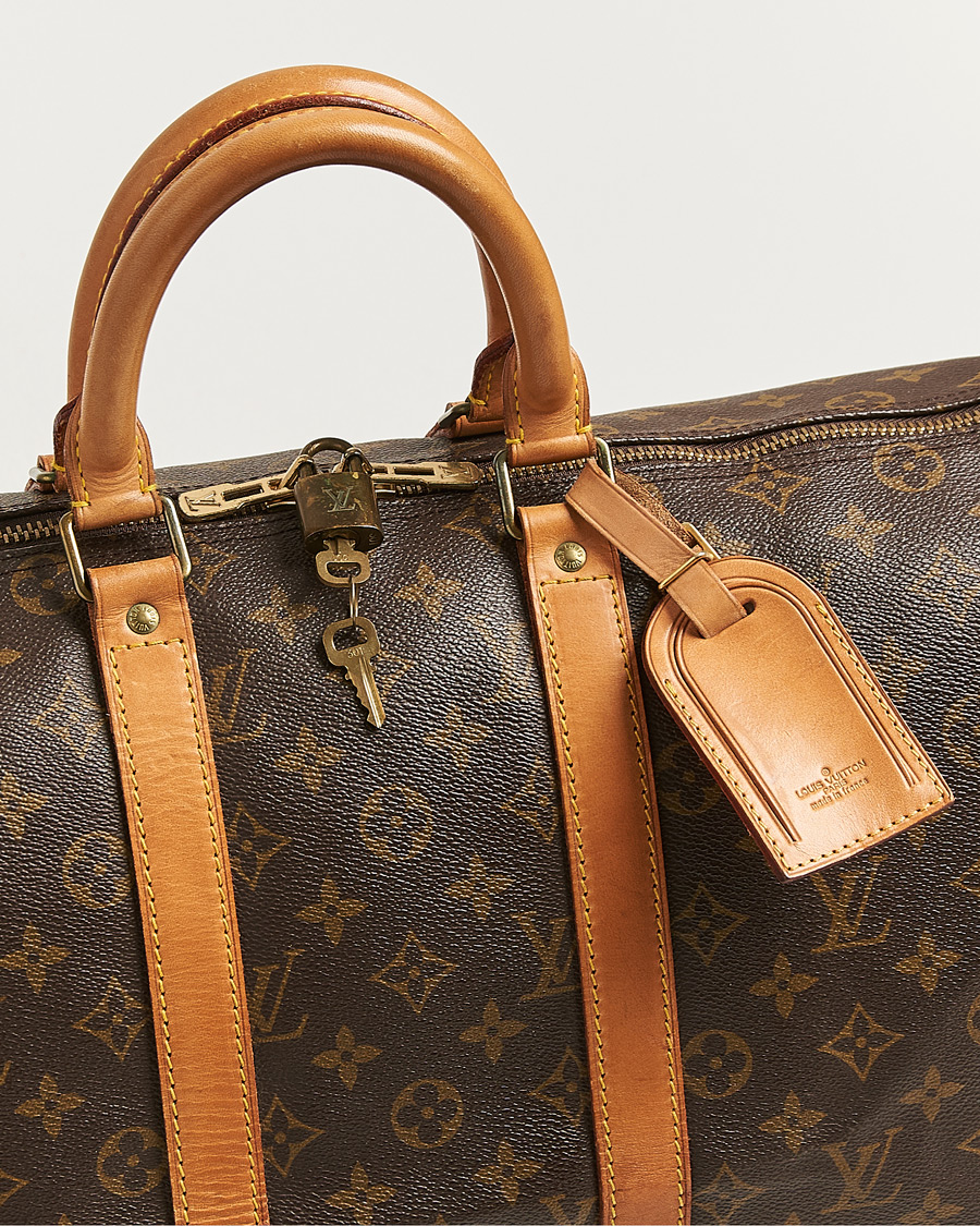 Herre | Pre-Owned & Vintage Bags | Louis Vuitton Pre-Owned | Keepall Monogram