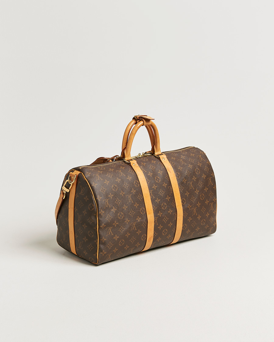 Herre | Pre-Owned & Vintage Bags | Louis Vuitton Pre-Owned | Keepall Bandouliére Monogram