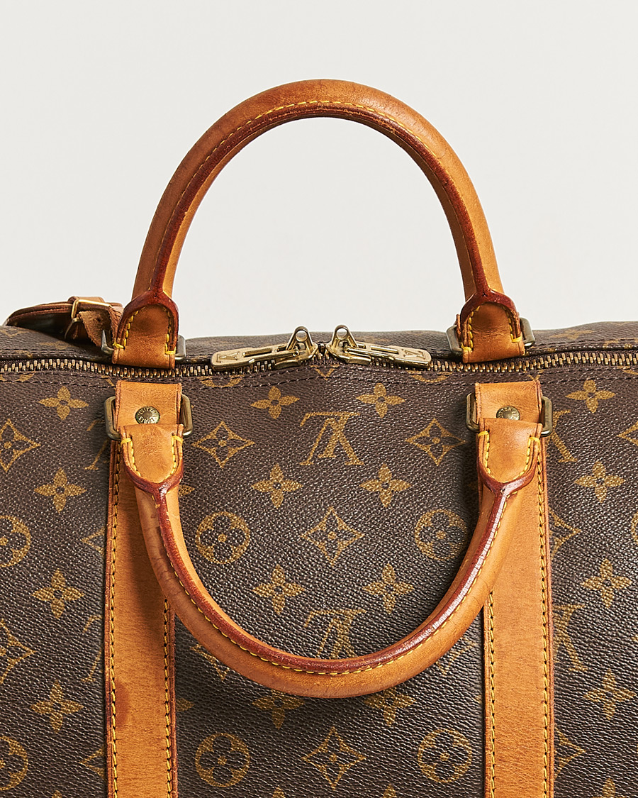 Herre | Pre-Owned & Vintage Bags | Louis Vuitton Pre-Owned | Keepall Bandouliére 55 Monogram