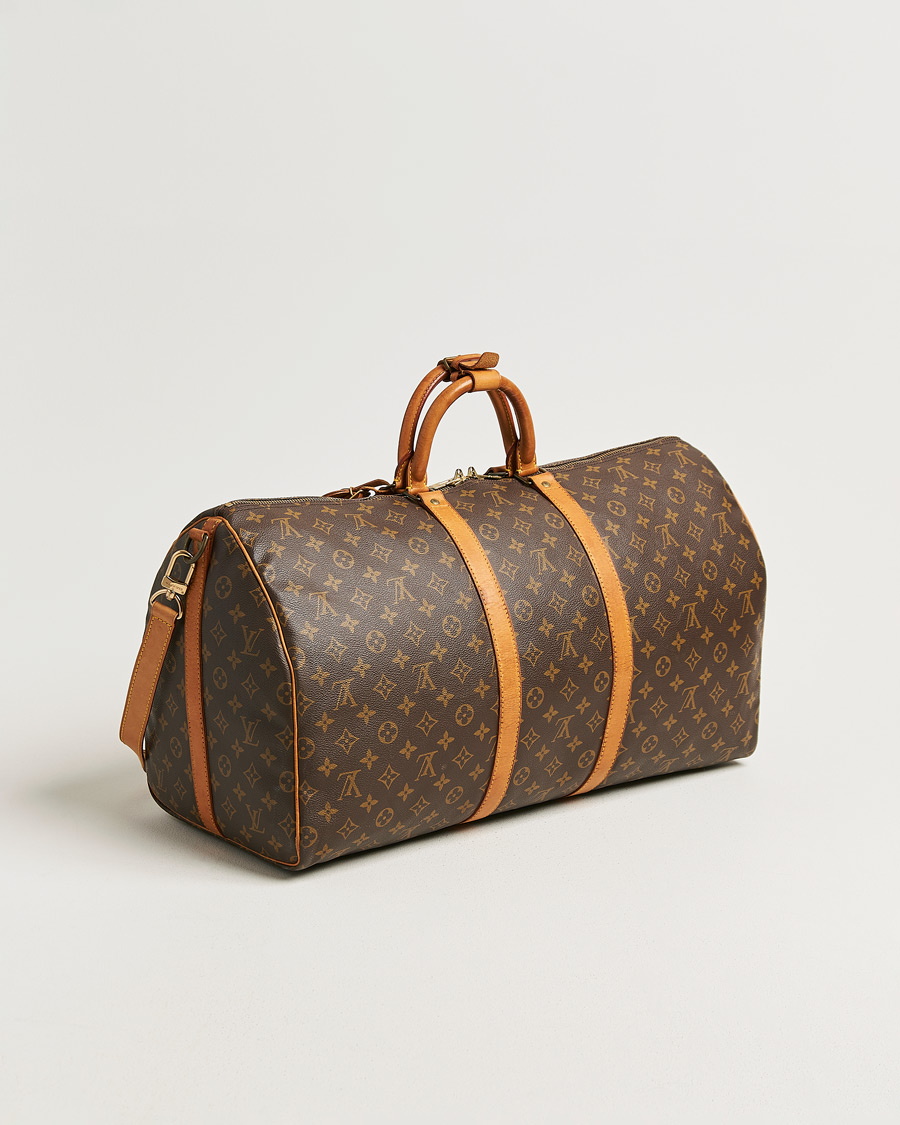 Herre | Pre-Owned & Vintage Bags | Louis Vuitton Pre-Owned | Keepall Bandouliére 55 Monogram