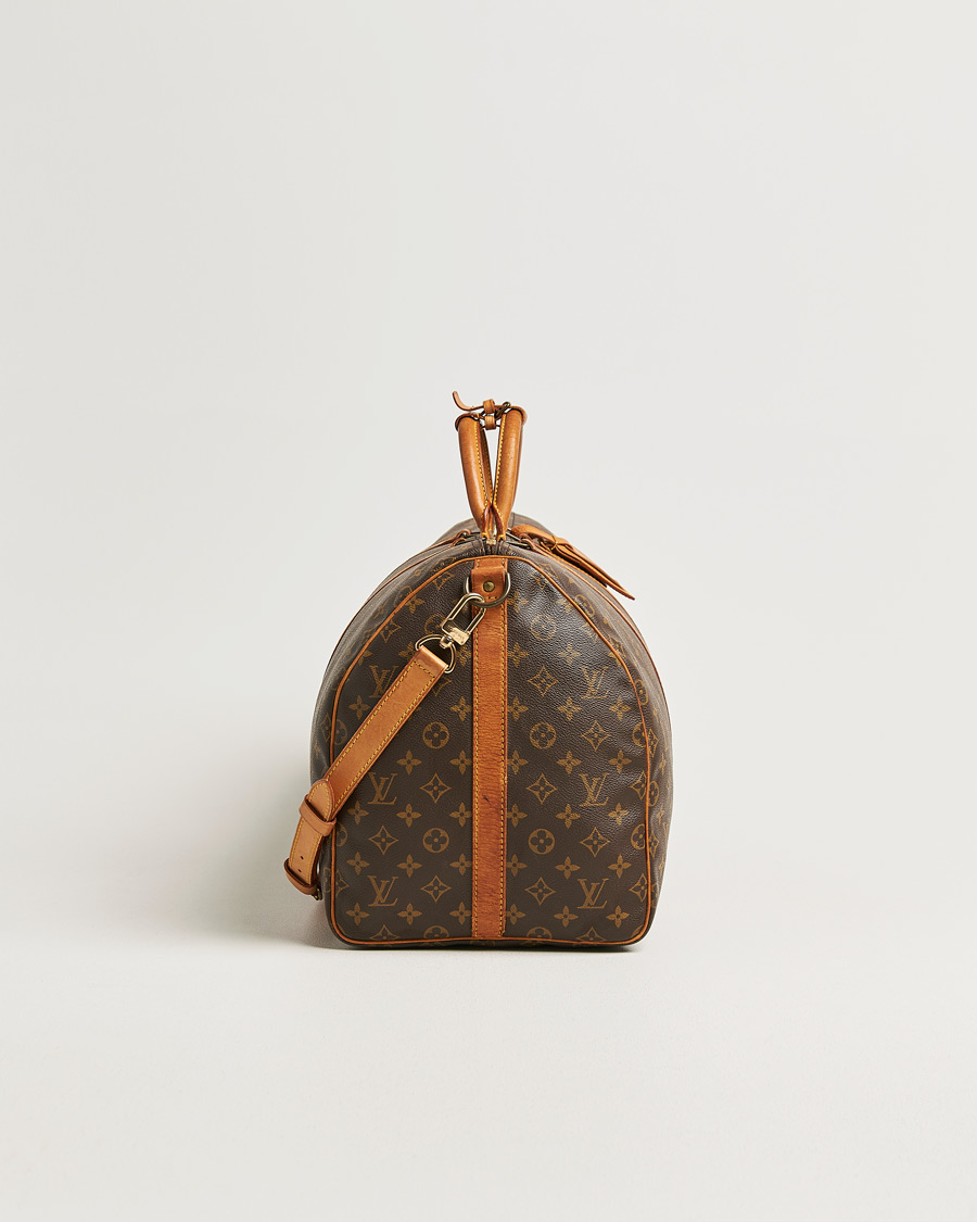 Herre | Pre-Owned & Vintage Bags | Louis Vuitton Pre-Owned | Keepall Bandouliére 55 Monogram