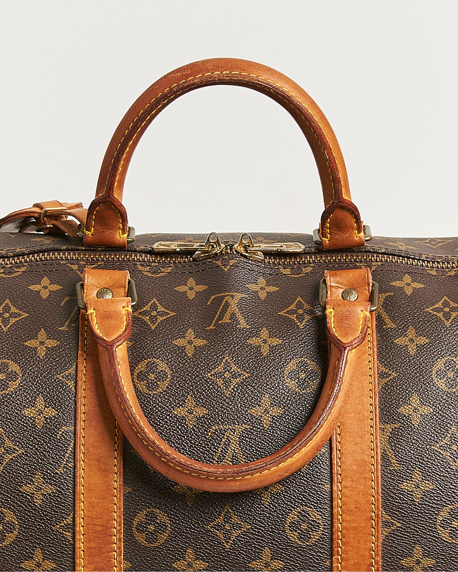 Herre | Pre-Owned & Vintage Bags | Louis Vuitton Pre-Owned | Keepall Bandouliére 55 Monogram
