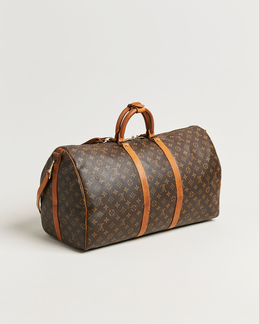 Herre | Pre-Owned & Vintage Bags | Louis Vuitton Pre-Owned | Keepall Bandouliére 55 Monogram
