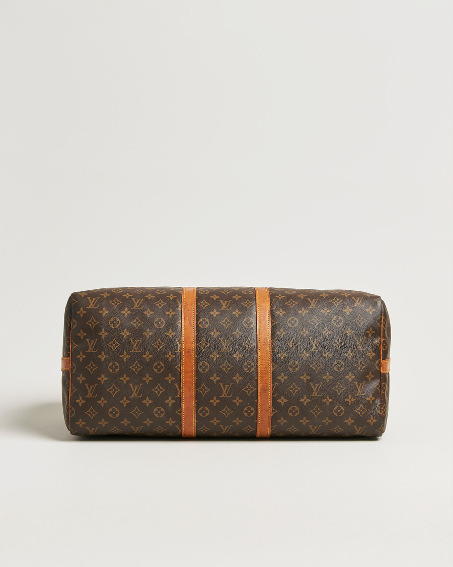 Herre | Pre-Owned & Vintage Bags | Louis Vuitton Pre-Owned | Keepall Bandouliére 55 Monogram