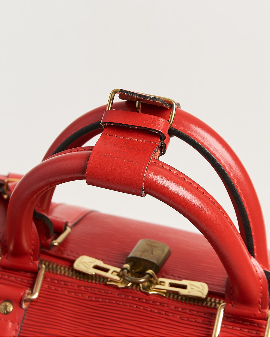 Herre | Pre-Owned & Vintage Bags | Louis Vuitton Pre-Owned | Keepall 50 Epi Leather Red