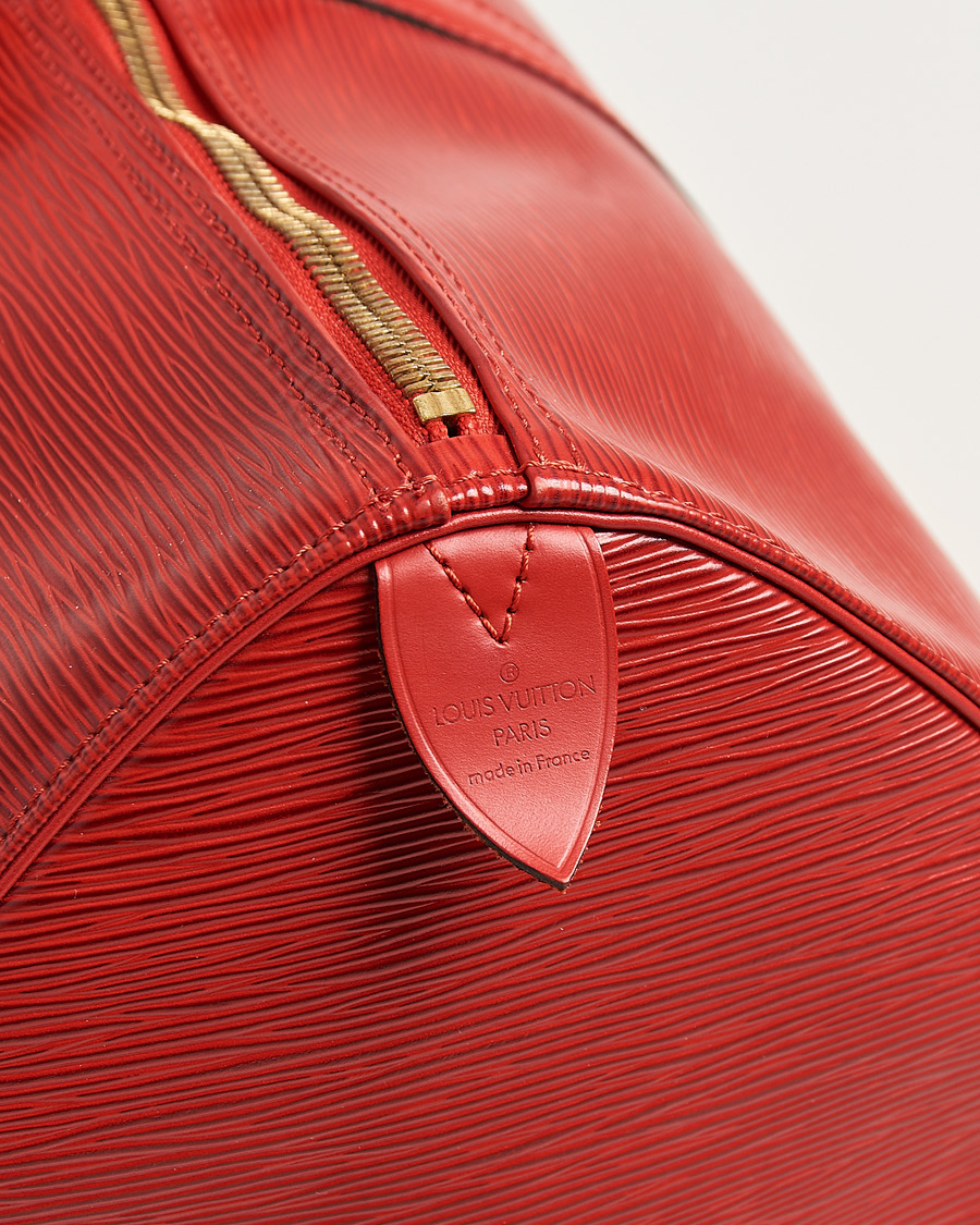 Herre | Pre-Owned & Vintage Bags | Louis Vuitton Pre-Owned | Keepall 50 Epi Leather Red