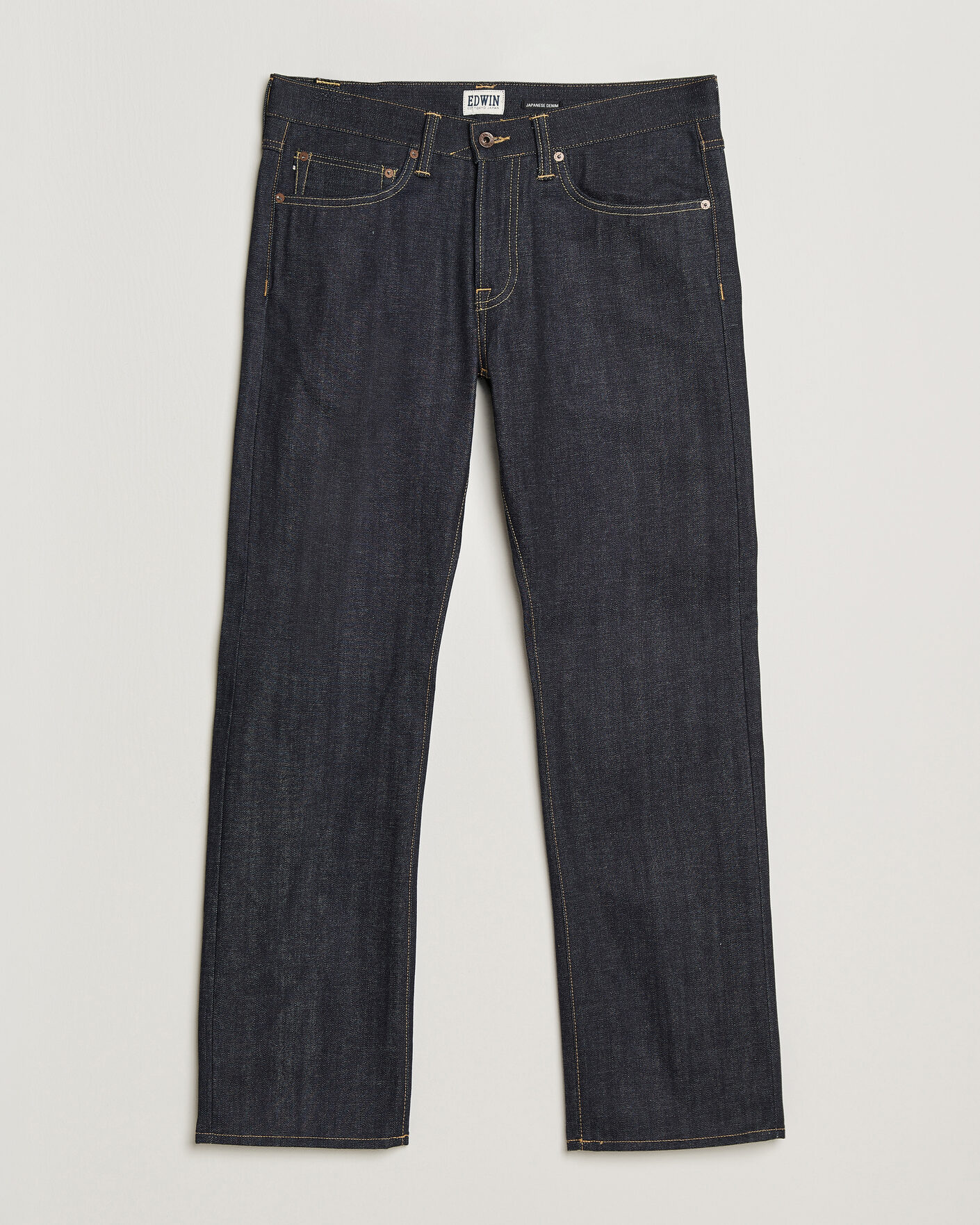 Herre |  | EDWIN | No.47 Regular Straight Selvage Jeans Unwashed
