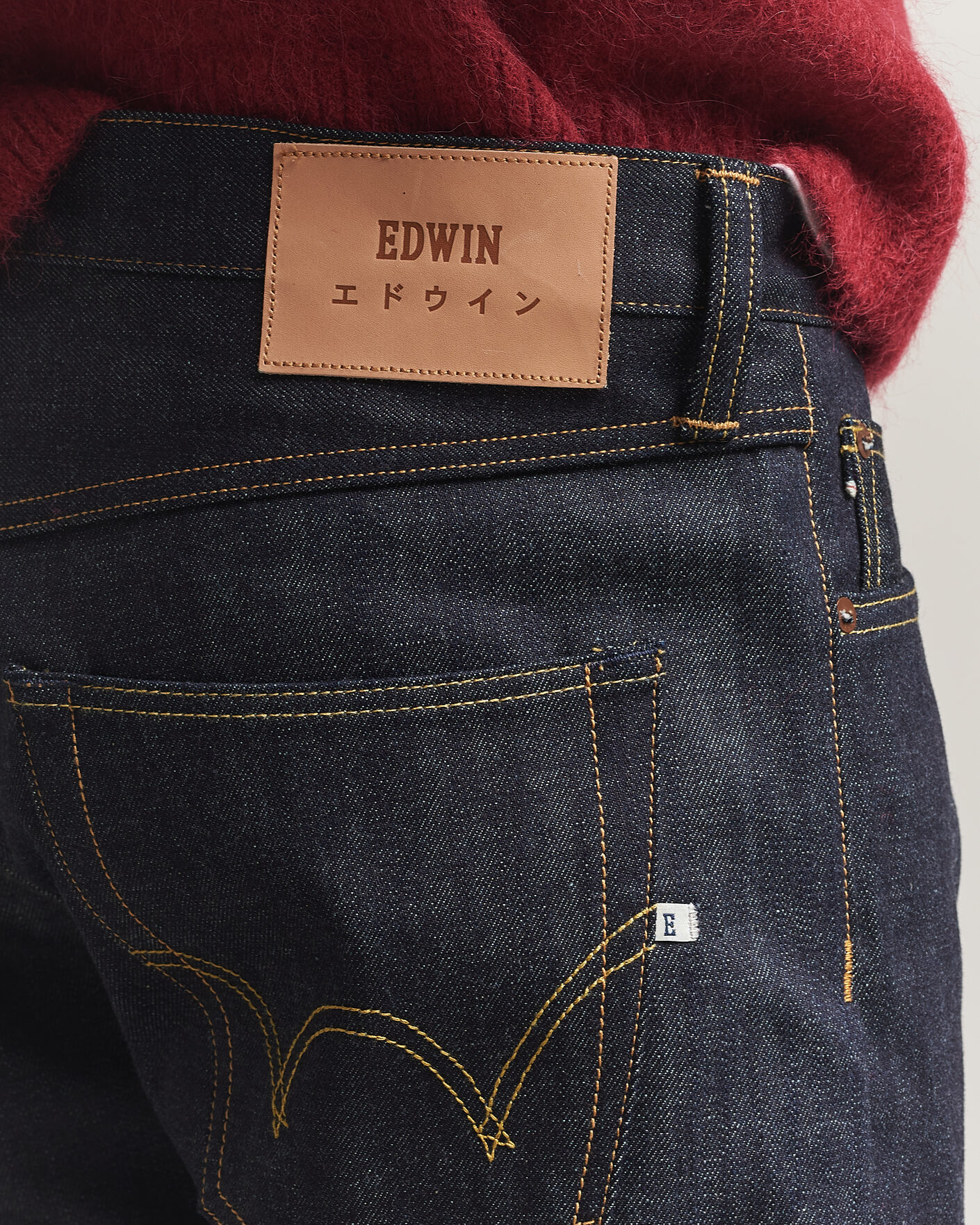 Herre | Jeans | EDWIN | No.47 Regular Straight Selvage Jeans Unwashed