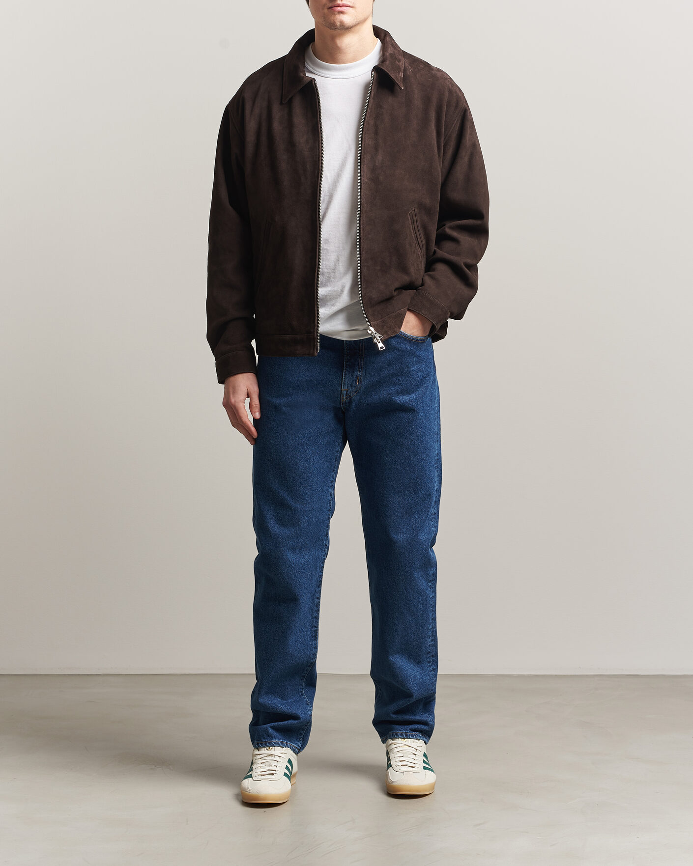 Herre | Jeans | EDWIN | Regular Straight Jeans Used Mid Blue